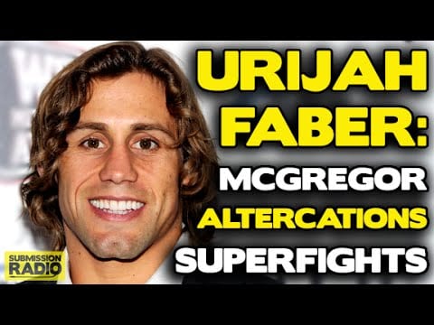 Faber: McGregor & Dillashaw Almost Fought Backstage At An Event