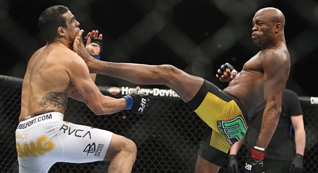 Anderson Silva vs Vitor Belfort KO UFC 126