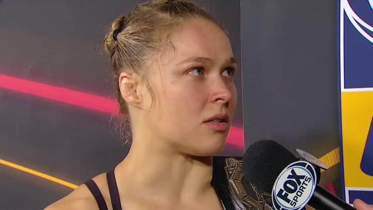 Ronda Rousey Wants Her Next Fight On Aldo vs. McGregor Card 1