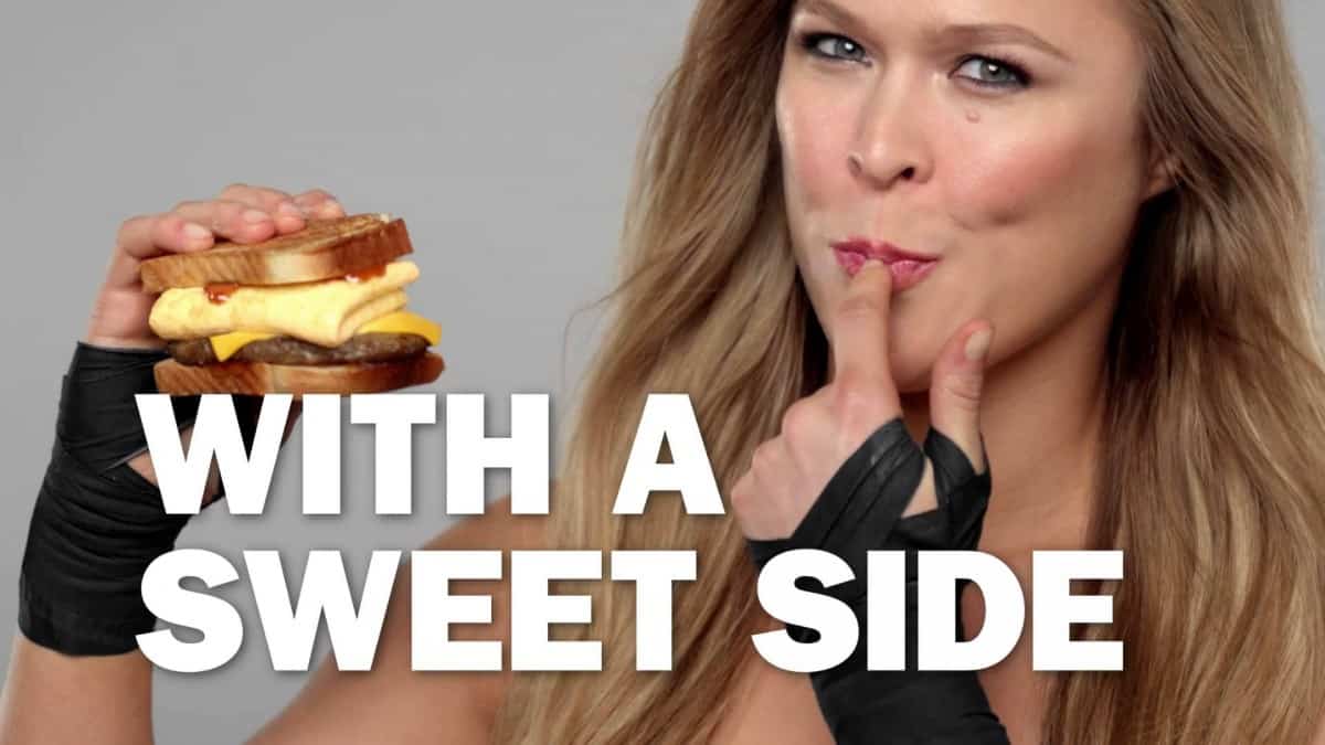 Video: Ronda Rousey's Carl's Jr. Ad Is Here 1