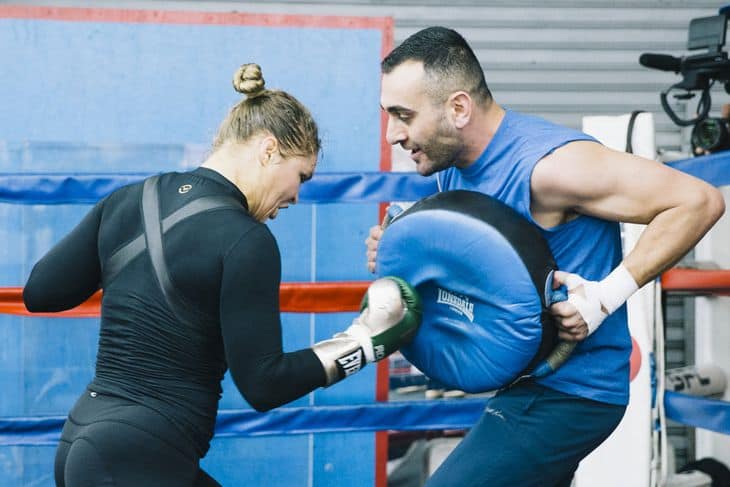 Photos: Ronda Rousey Back In Gym Training