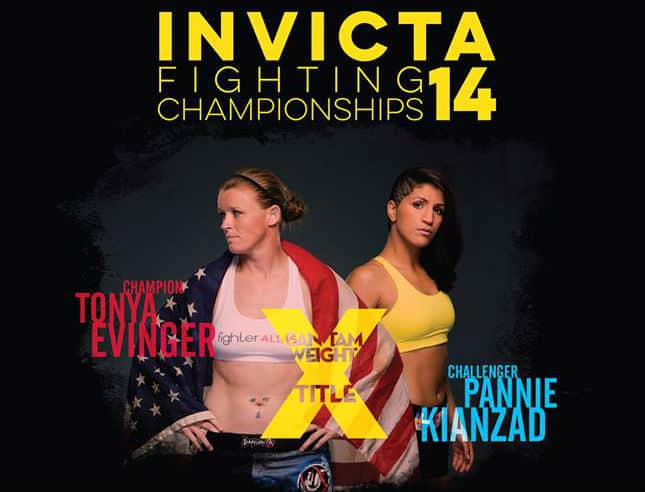 Invicta FC 14 Results: Tonya Evinger Dominates Pannie Kianzad