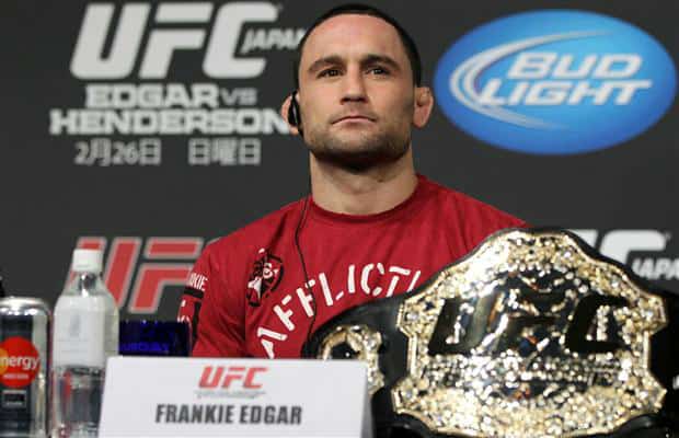 If Aldo or McGregor Gets Hurt, Frankie Edgar Steps In