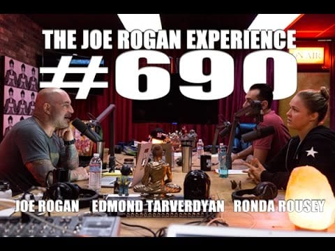 Joe Rogan Suggests He & Ronda Rousey Once Smoked Weed Before Appearing On His Show