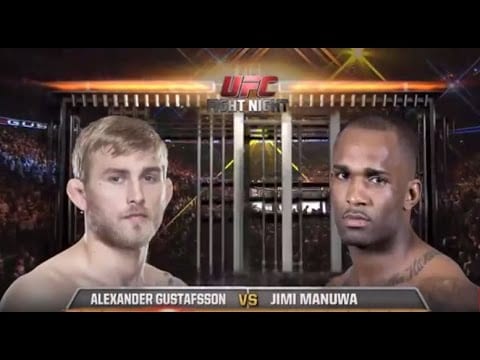 Alexander Gustafsson vs. Jimi Manuwa Full Fight Video