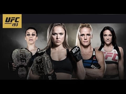 UFC 193 Press Conference Video