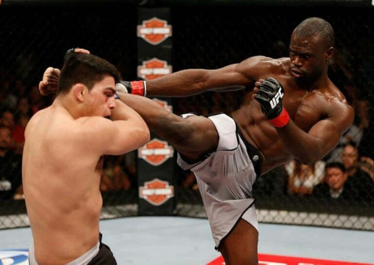 Twitter Reacts To Uriah Hall’s Spinning Kick Knockout