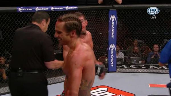 ZombieProphet on Twitter: "Caio Magalhaes spitting on Josh Samman ...