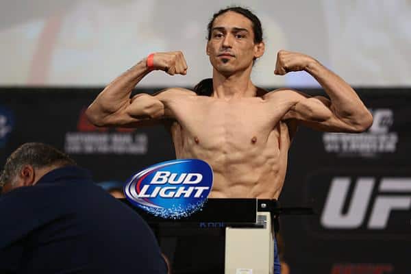 Francisco Trevino Tests Positive For Marijuana At UFC 192