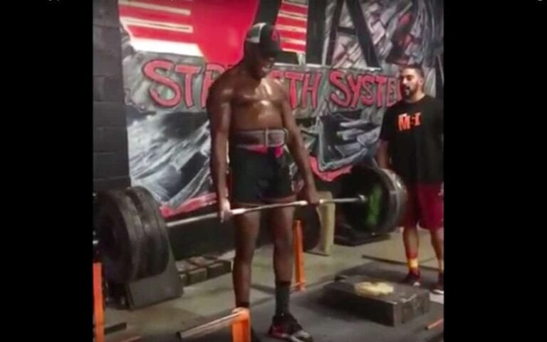Video: Jon Jones Looking Like A TANK In The Gym