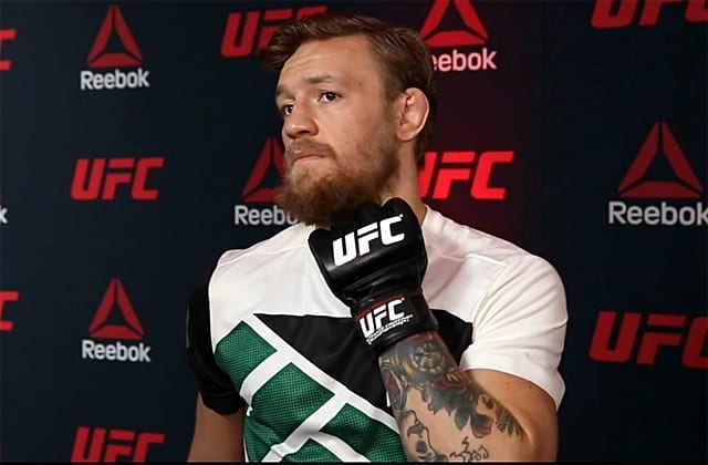 conor mcgregor ufc reebok kit