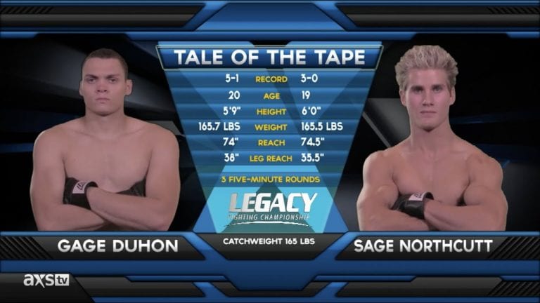 Watch Some Old Fight Videos Of UFC Lightweight Sage Northcutt