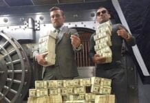 UFC 189: Conor McGregor photographed in New York City bank vault ...
