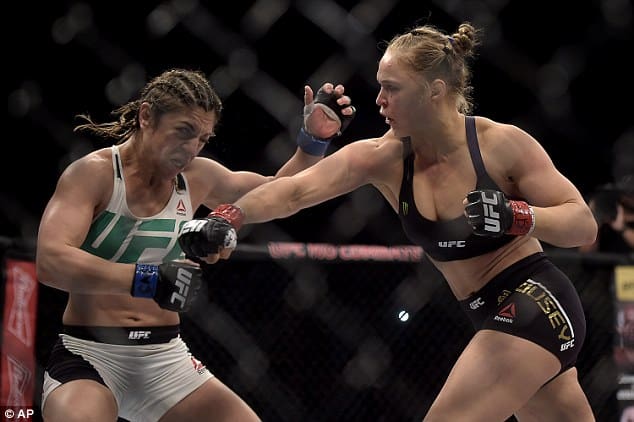 Ronda Rousey attends Flamengo match in Rio after defeating Bethe ...