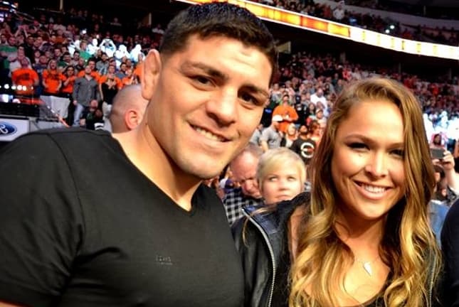 Diaz and Rousey