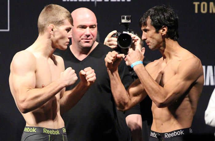 UFC 193 Preliminary Results: Jake Matthews Defeats Akbarh Arreola By Doctor Stoppage