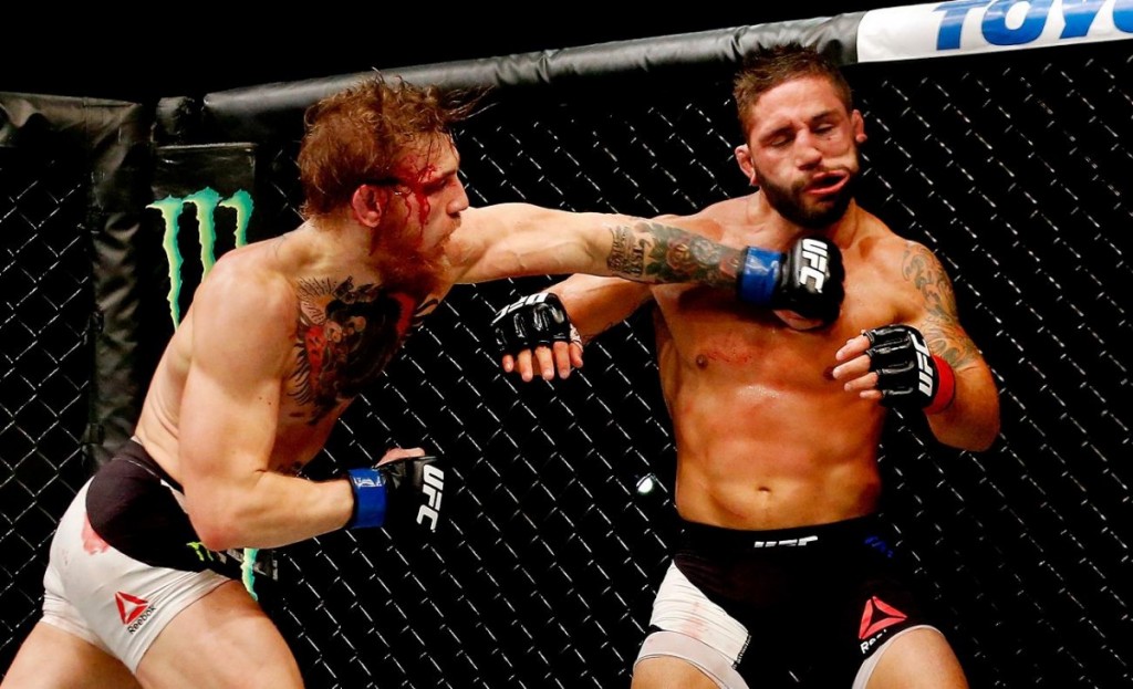 A moment in time: Conor McGregor's dramatic TKO of Chad Mendes at ...