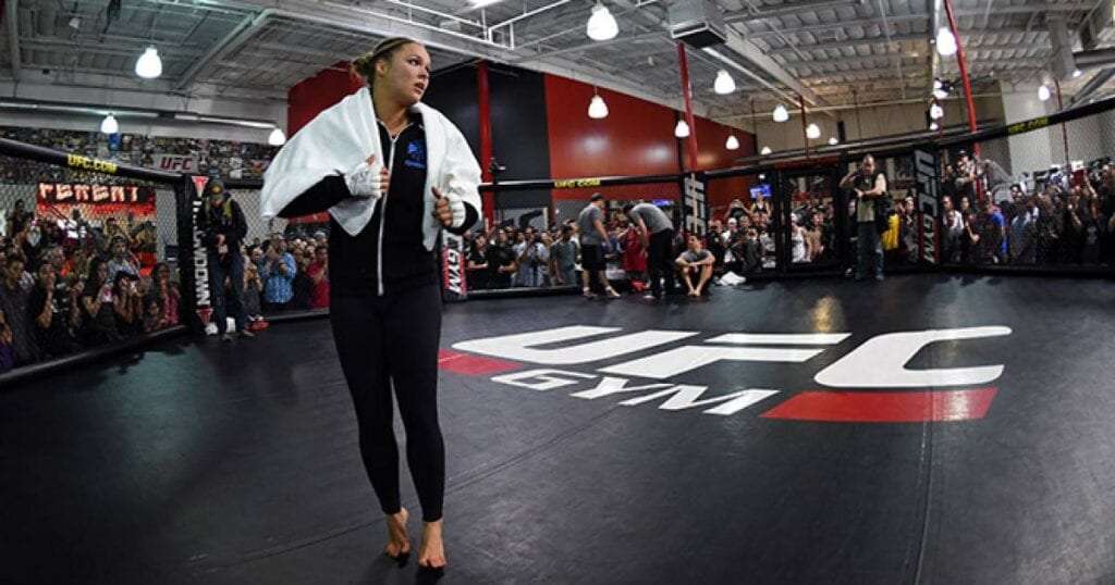 Ronda Rousey Talks 'Cyborg' at UFC 184 Open Workouts | UFC ® - News
