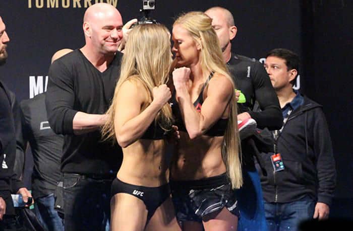 Ronda Rousey vs. Holly Holm