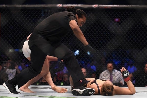 Dana White: Ronda Rousey Was Taken To Hospital, But Didn't Get Exposed 1 USATSI 8927515 e1447575913826