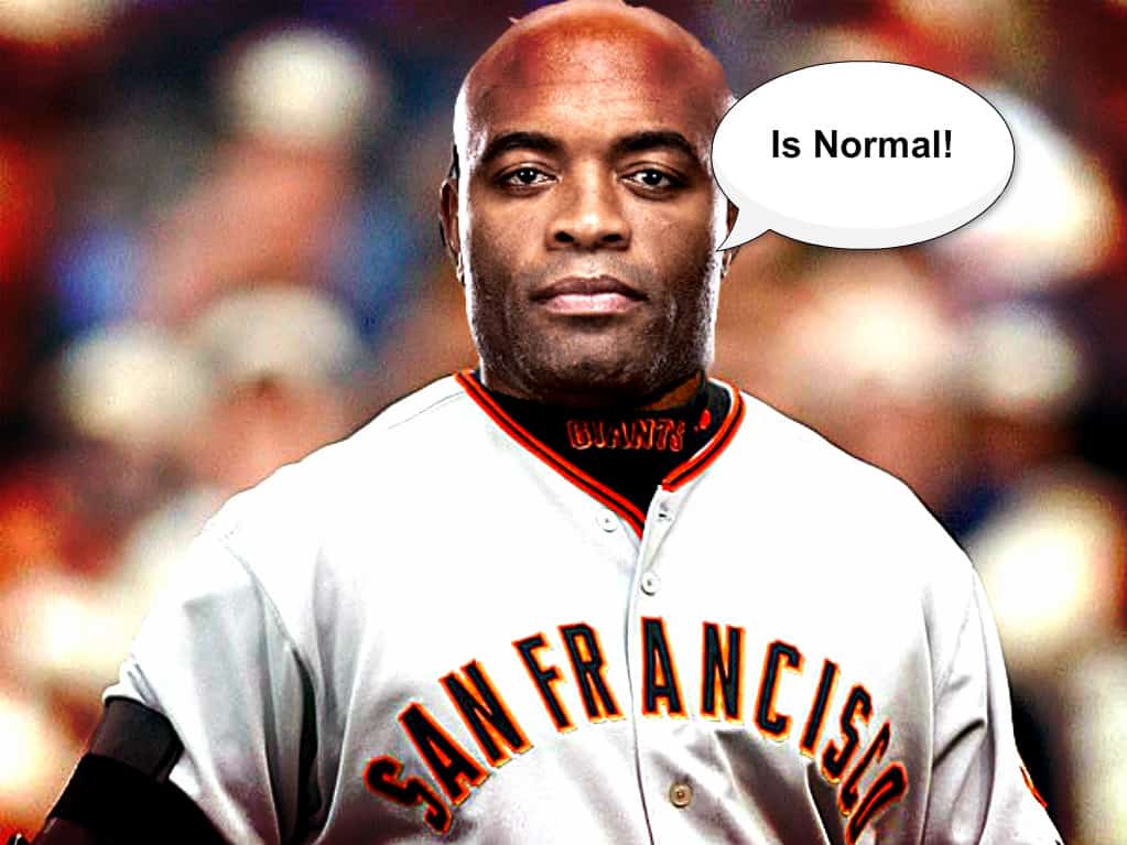 anderson silva drugs steroids barry bonds baseball mma ufc