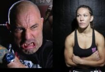 cris cyborg vs joe rogan