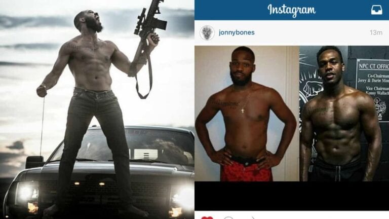 Jon Jones Announces UFC Comeback Date With Ripped Photo
