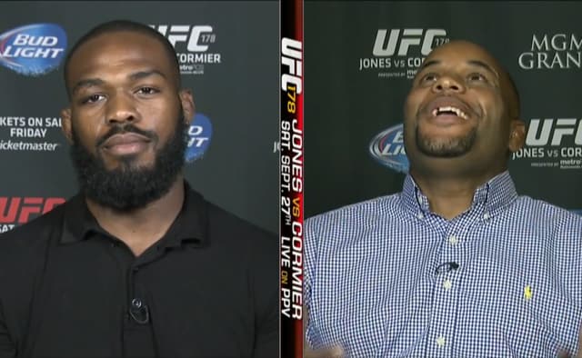 Jon Jones Reacts To Cormier’s Threat About Entering Cage At UFC 210