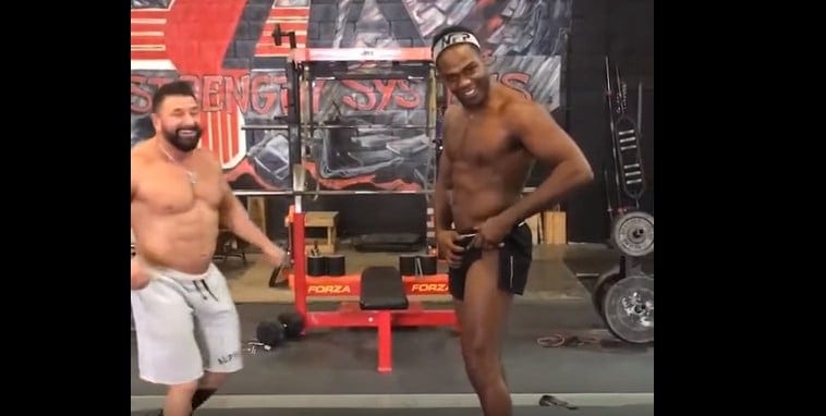 Jon Jones Loses Miserably In Hilarious Gym Pose-Off