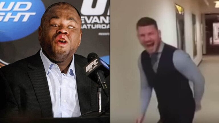 Video: Rashad Evans Scares The Sh*t Out Of Michael Bisping