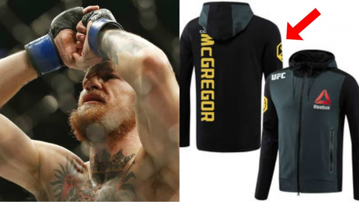Reebok ufc conor mcgregor walkout best sale hoodie