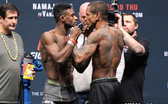 Aljamain Sterling and Johnny Eduardo