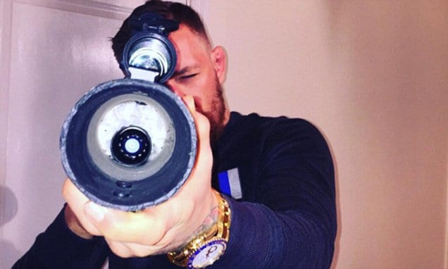 Pic: Conor McGregor Got A New Bazooka For Christmas