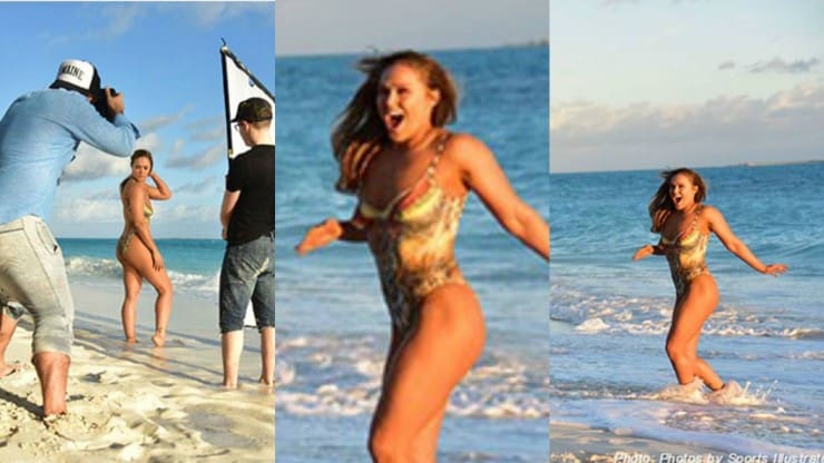 Pics: Ronda Rousey Has Second Nude Body Paint Photoshoot