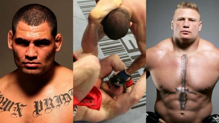 Video: Cain Velasquez Bashes Brock Lesnar Bloody In California