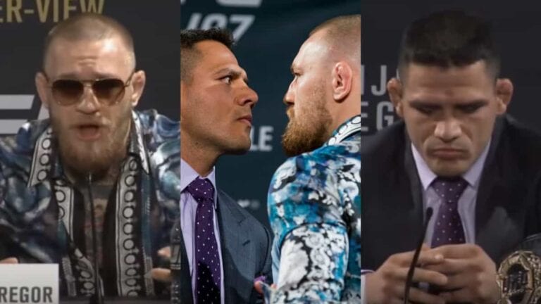Video: Conor McGregor Hijacks UFC 197 Presser, Leaves dos Anjos Speechless