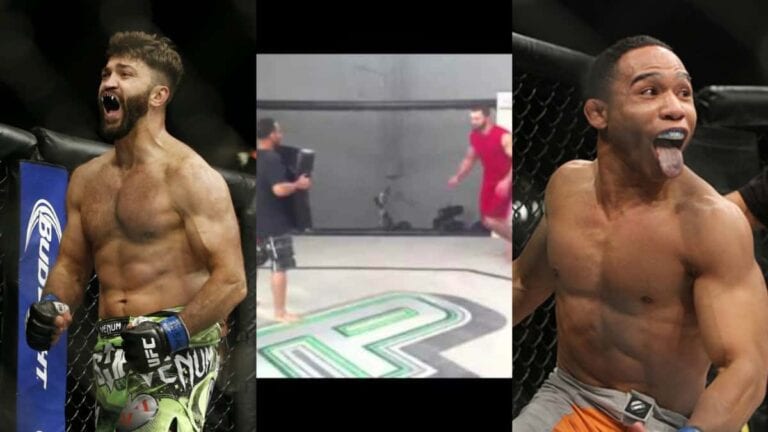 Video: Andrei Arlovski Kicks John Dodson Ten Feet Through The Air