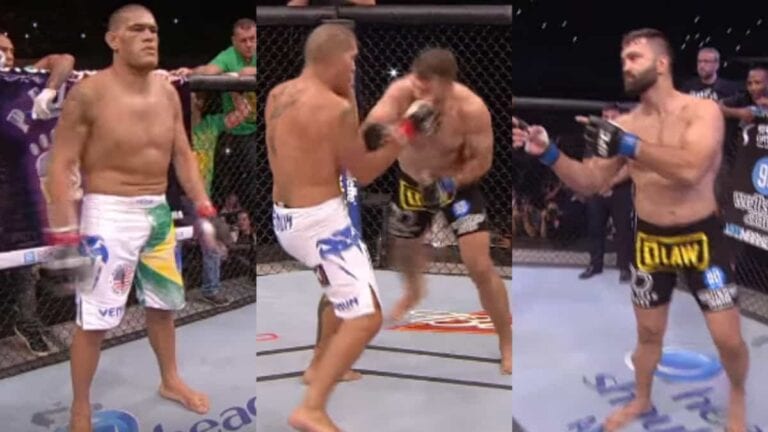 Watch The Belarusian Pitbull Maul The Brazilian Bigfoot