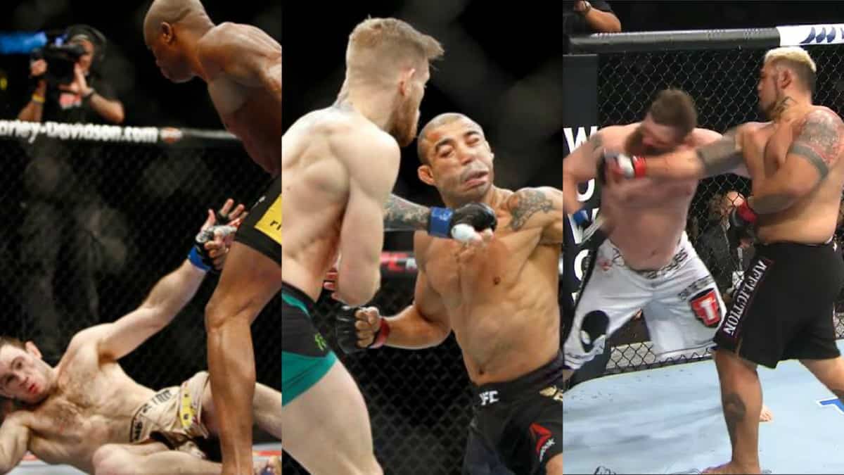 Top 20 UFC knockouts of all-time