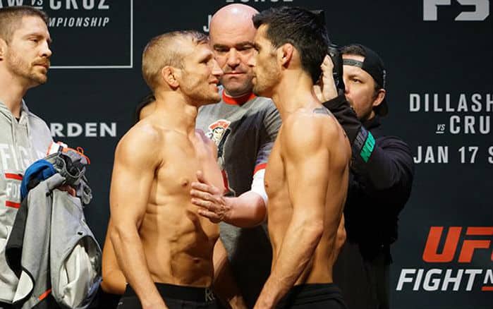 TJ Dillashaw: Dominick Cruz Wants To Run, Not Fight 1 T.J. Dillashaw vs. Dominick Cruz