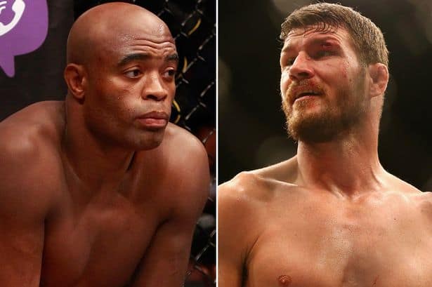 Anderson Silva and Michael Bisping1