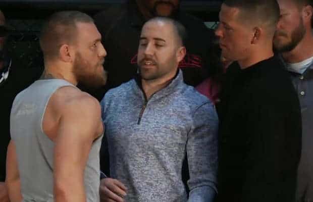 UFC 196 Embedded Episode 1 1 ConorDiazStaredown