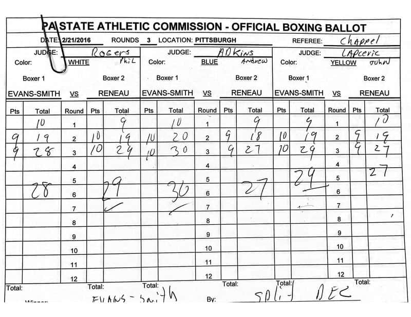 EvansSmithReneauScorecards