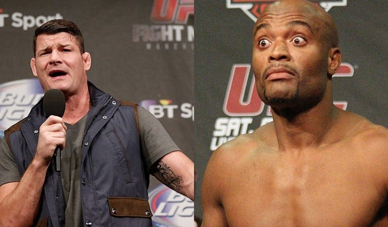 Michael Bisping anderson silva