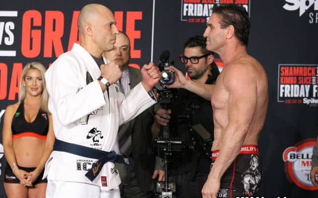 Royce Gracie and Ken Shamrock