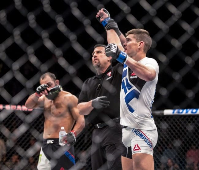 UFC Fight Night 82 Salaries: ‘Wonderboy’s’ Bonus Bigger Than His Paycheck