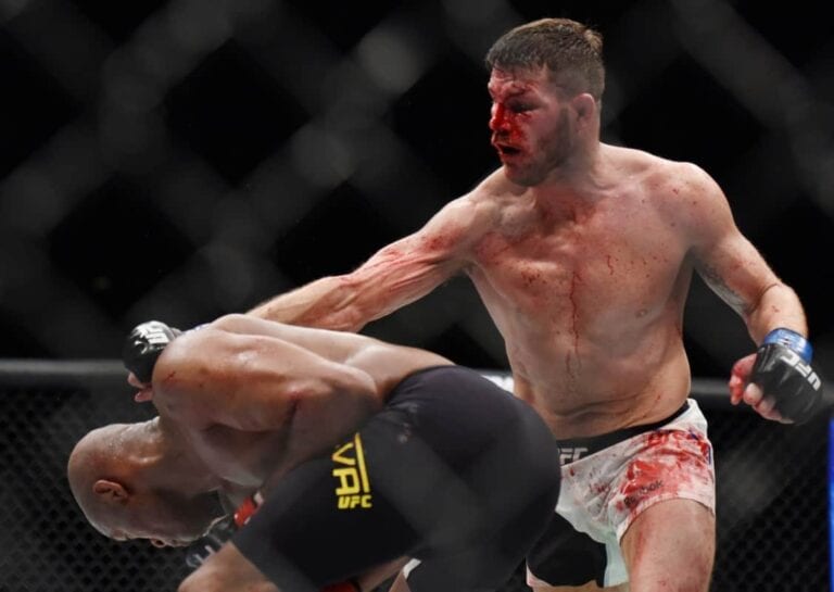 Michael Bisping Defeats Anderson Silva In Bloody War