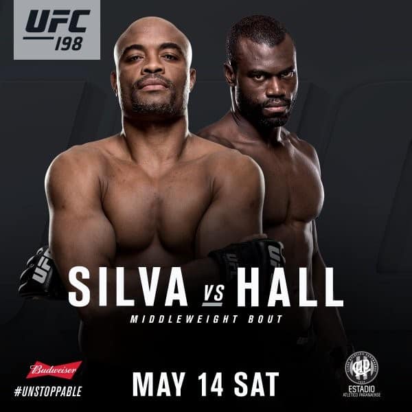 Anderson Silva Set To Meet Uriah Hall At UFC 198