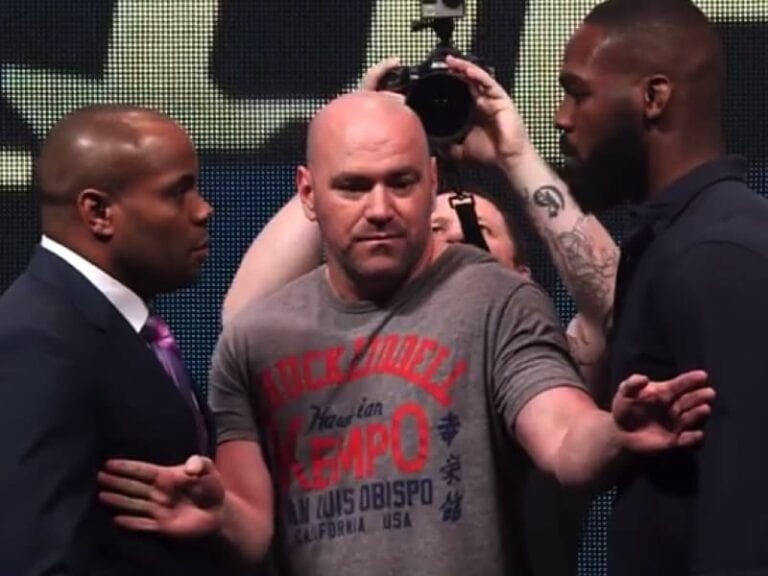 Jon Jones Brutally Owns Daniel Cormier At UFC Press Conference