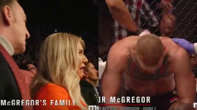 Agony Cam: Conor McGregor’s Family Watch With Horror As He Taps